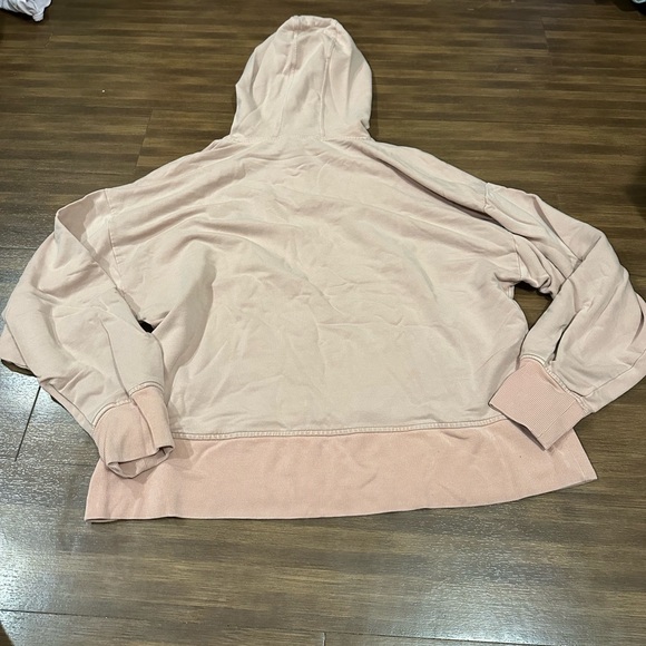 Athleta balance hoodie sweatshirt blush pink size XL style# 982487 - Picture 3 of 7
